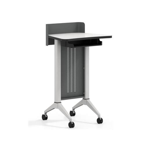 办公家具演讲台学校教师接待桌迎宾台主持人讲台咨询台主席台移动