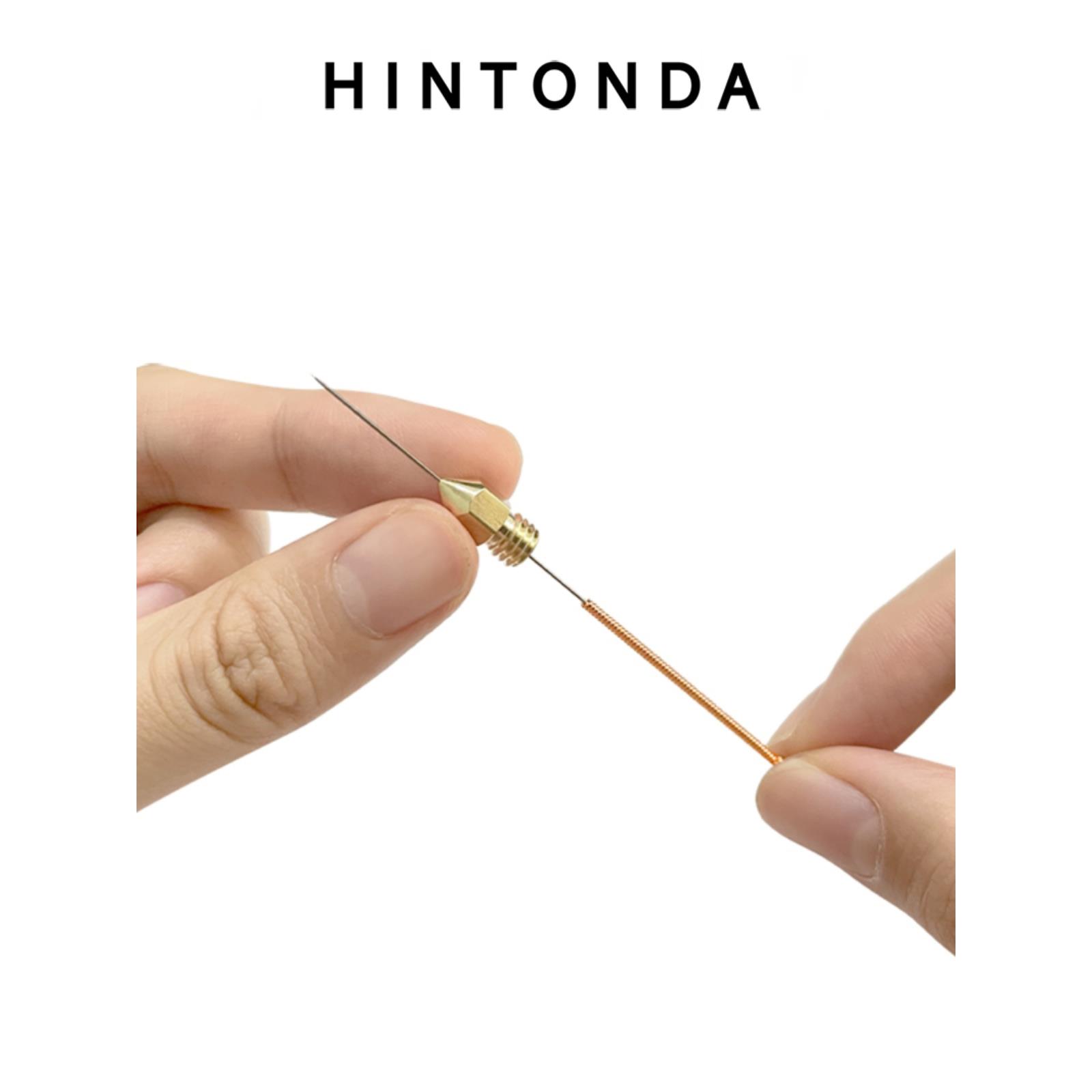 3D打印机喷头喷嘴清洁针工具 创想3D打印机配件 不锈钢针疏通清理