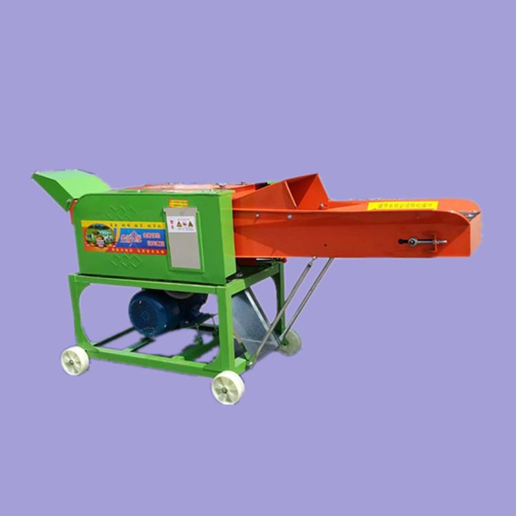 卧式铡草揉丝机 养殖饲料碎草机 自动进料干湿两用铡草机