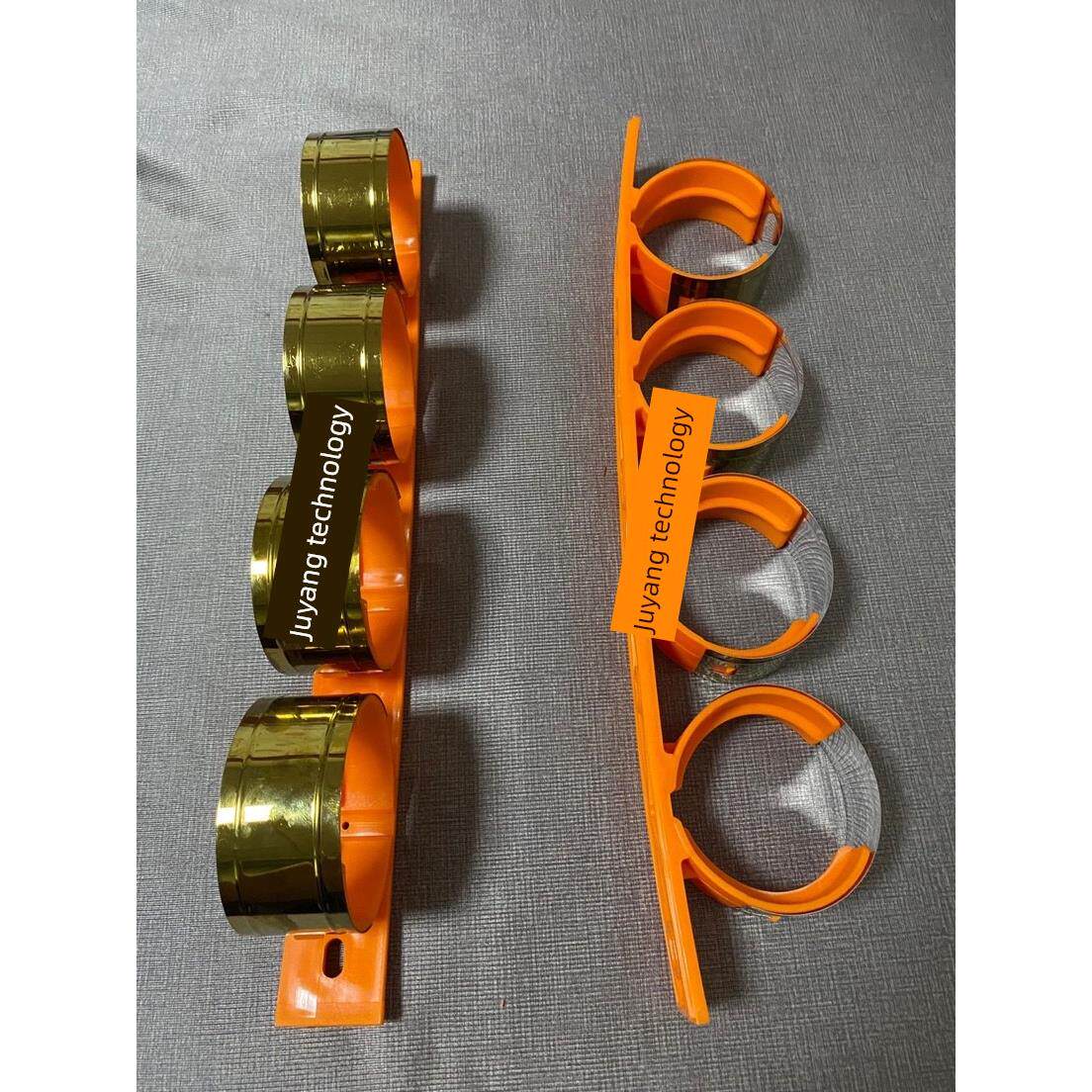 中央空调管道新风卡扣新风卡件管道钛金卡不锈钢卡75#PE管用