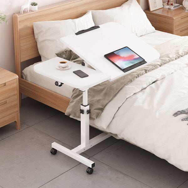 床边桌可移动升降家用卧室简易床头小桌子网红沙发边几办公带轮子