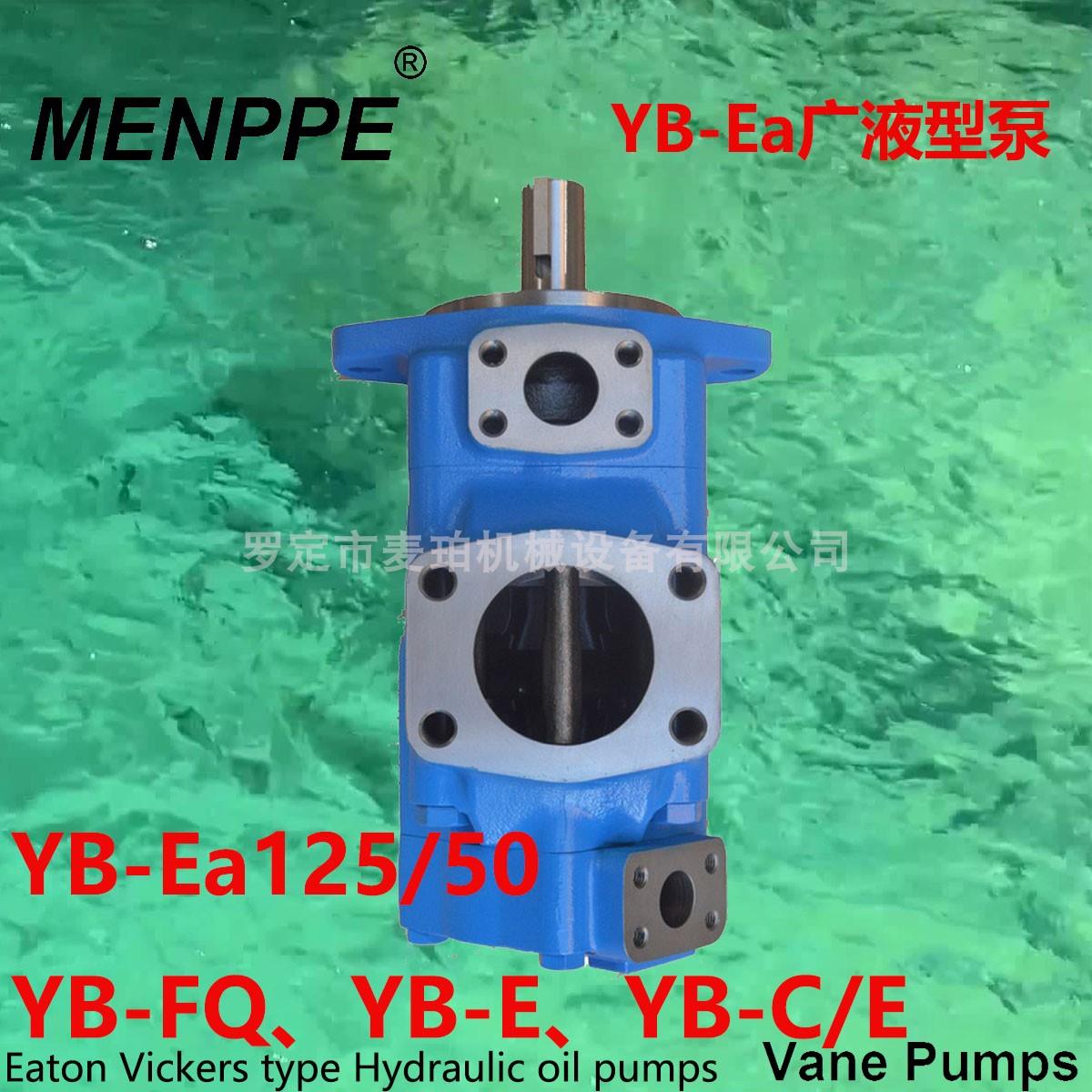 塑料注塑机油泵YB-E125/50广液型YB-Ea125/50压铸机油YB-FQ125/50