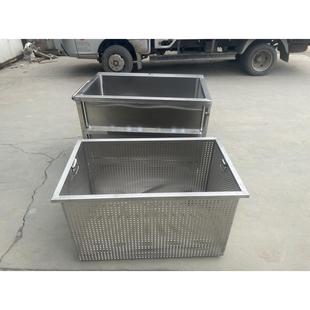 移动不锈钢水池带篦子沥水篮水槽浸泡池饭店食堂可定制沥水篮