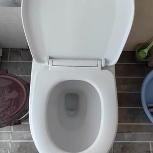 家用普通马桶盖板缓降通用加厚抽水坐便器盖子厕所老式UVO形配.