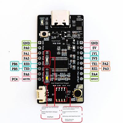AI声控程序可编程启英泰伦CI1302智能离线语音识别开发板