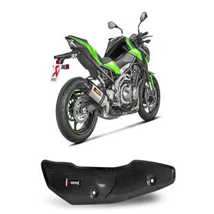 川崎Z900排气管外壳防烫盖隔热罩摩托车改装排气配件碳纤维挡泥板