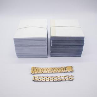 包表带膜pvc珠宝首饰方形钟表配件静电白膜拓麻歌子保护修表工具