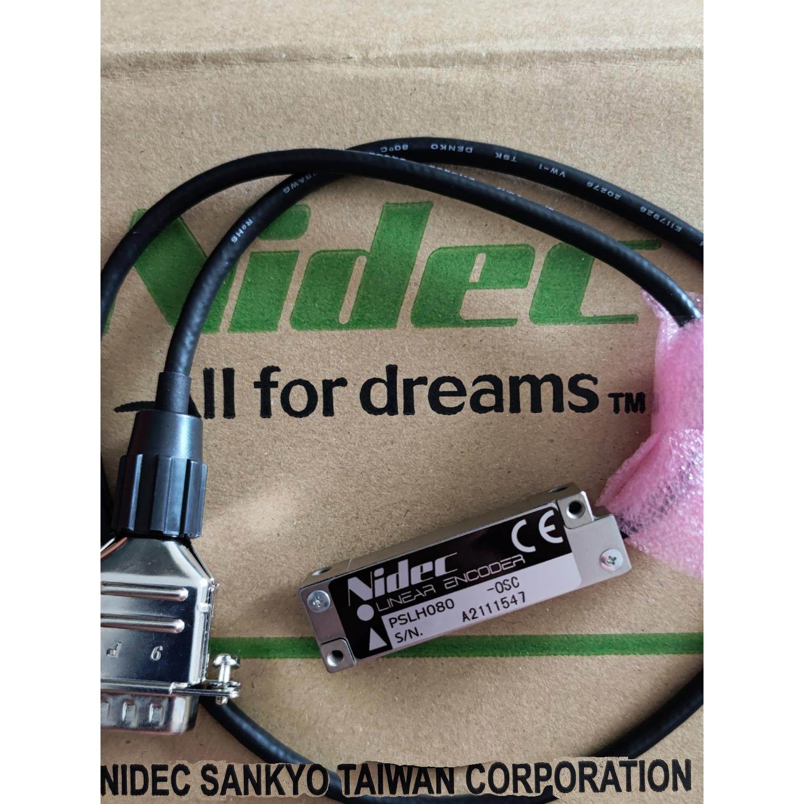 Nidec磁光栅尺Pslh080-0Sc读取头高精度位移磁线性编码器