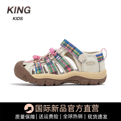 夏季儿童包头防水魔术贴溯溪凉鞋
