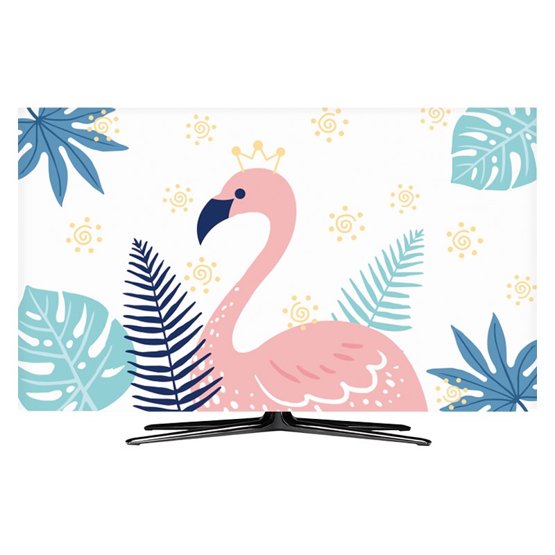 火烈鸟新款家用液晶电视机罩55寸防尘罩24英寸电脑罩65挂式70盖布