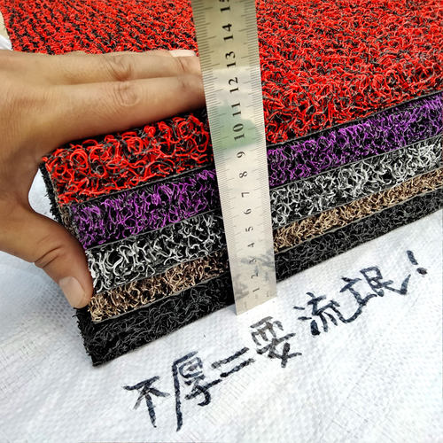 地垫进门入户门垫大门口入门外pvc丝圈地毯户外防滑垫子定制logo
