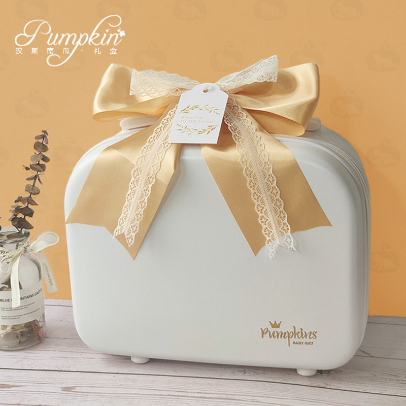 婴儿礼盒森系女宝宝夏春秋季款橙橘色衣服纯棉套装满月百周岁礼物,童装/婴儿装/亲子装,婴儿礼盒,淘宝优惠券,粉丝福利购,淘宝优惠卷