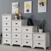 简约实木床头柜卧室储物柜40cm迷你收纳柜带锁抽屉客厅整装 小柜子