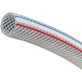 水管pvc塑料软管加厚蛇皮管4分6分1寸浇水洗车家用透明牛筋花园管