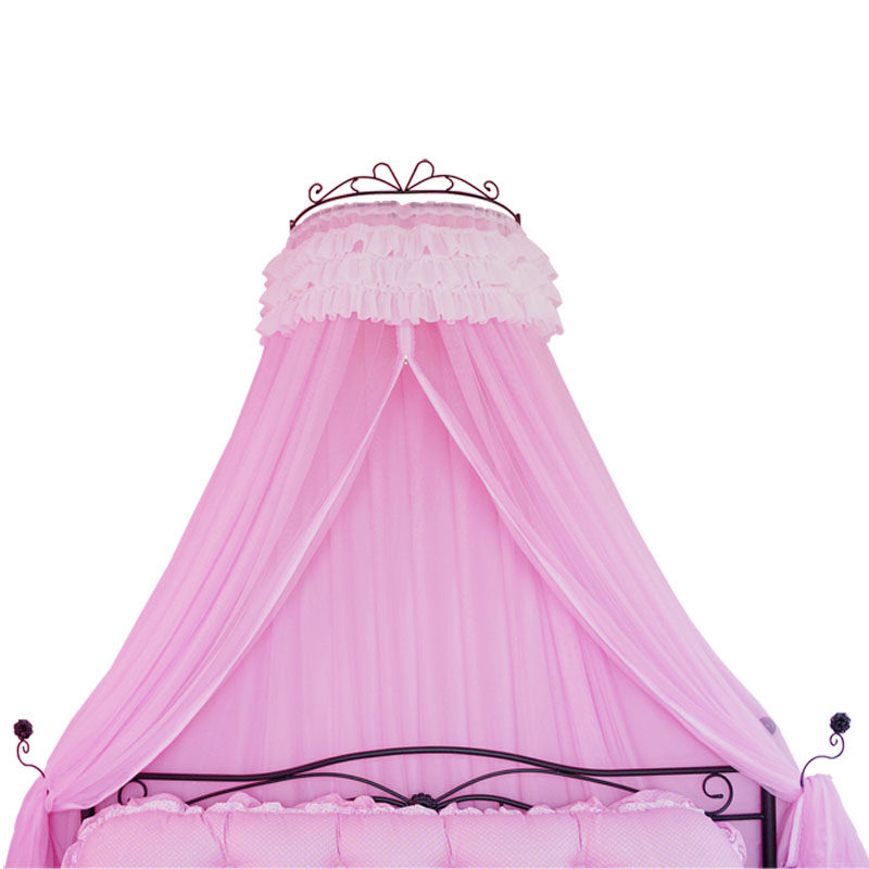 床幔公主韩式床纱装饰蚊帐式床帘包围床可搭配蚊帐架子夏季防蚊