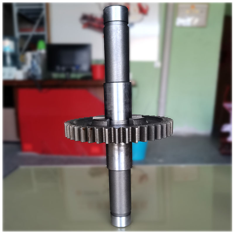 沃得锐龙收割机配件原厂65变速箱转离合器向齿轮总成中心连接轴