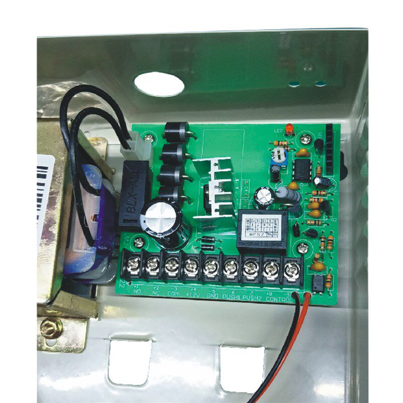 门禁电源控制器12V5A控制板专用锂电池后备锁电源带遥控磁力锁