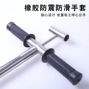 304不锈钢通管长槽取土钻 不锈钢多功能土壤取样器取土钻头取土器