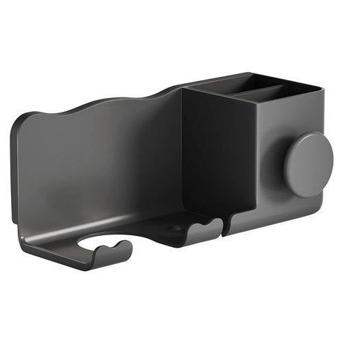 壁式吹风机置物架免打孔卫生间电吹风支架浴室挂架风筒收纳厕所架