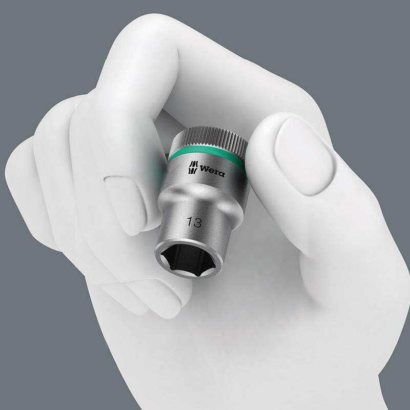 德国wera维拉工具8790小飞1/4外六角套筒头棘轮扳手套筒加长型