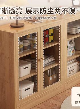 实木餐边柜橱柜靠墙一体WOP储柜水物柜子厨房物置柜家用茶柜酒收