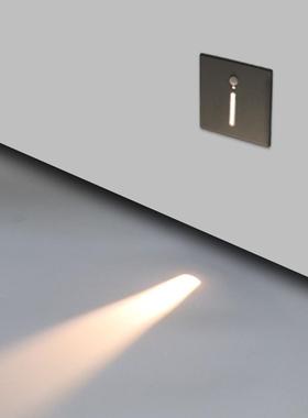 86型体嵌入式脚灯磁吸走廊l47661壁灯楼梯踏步ed智能地人感应小夜