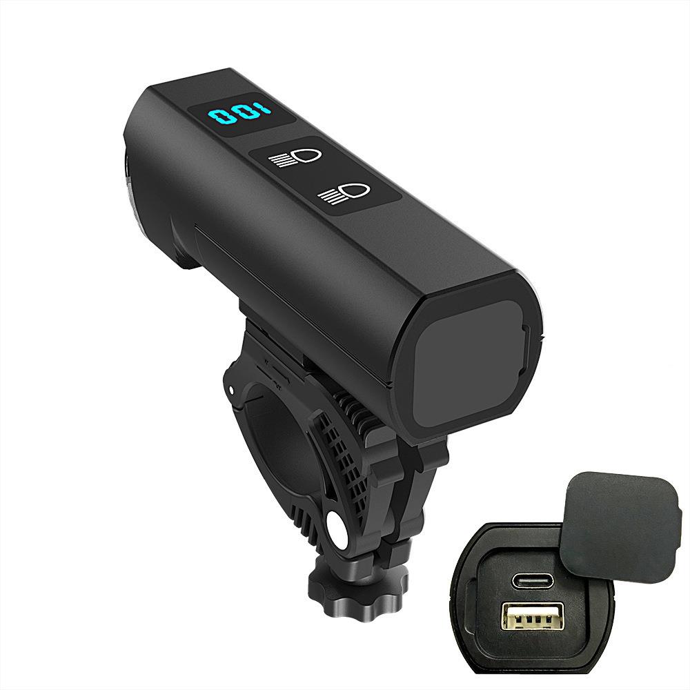 跨新款自行车灯前灯1D200明L流E骑行零件防水户外公路境远Y88近光