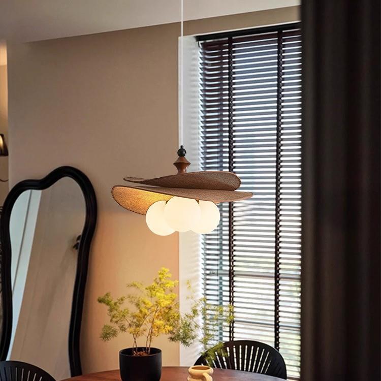 玻璃魔豆吊卧室灯灯法式意式复古书房灯中古941餐厅灯0225年新款