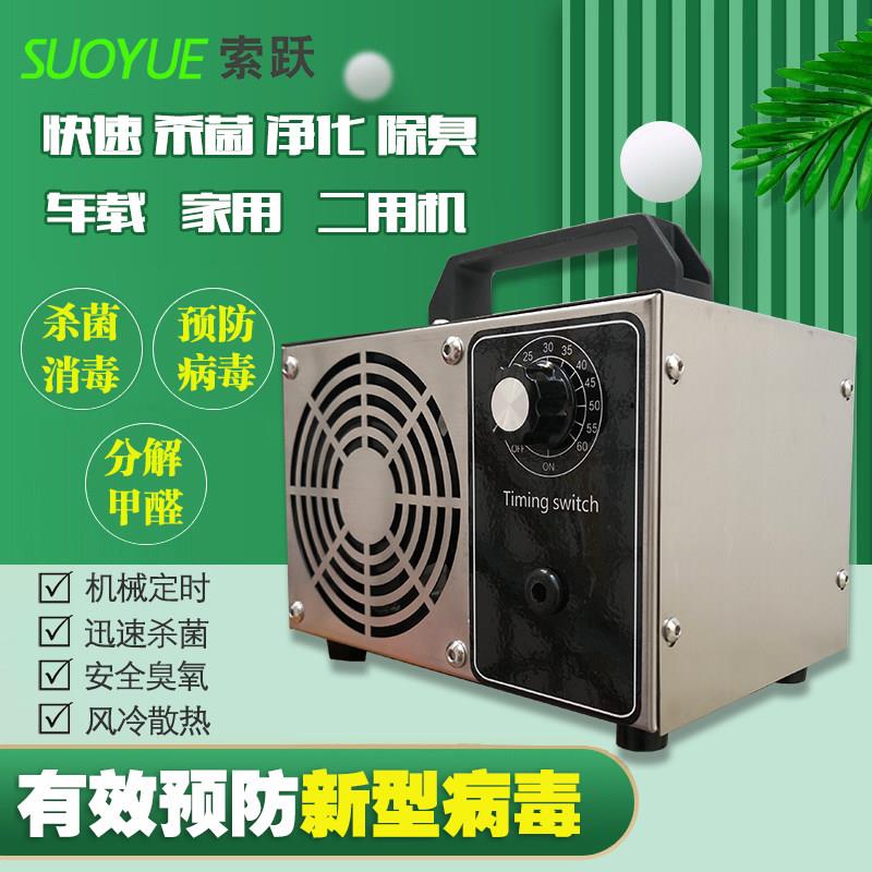 臭氧产生器家用空气消毒机净化车载杀菌除异味甲醛220V110V12V10g