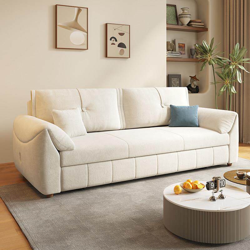 沙发床猫爪布折叠两用北欧客厅小户型多功能伸缩床双人坐卧可收纳