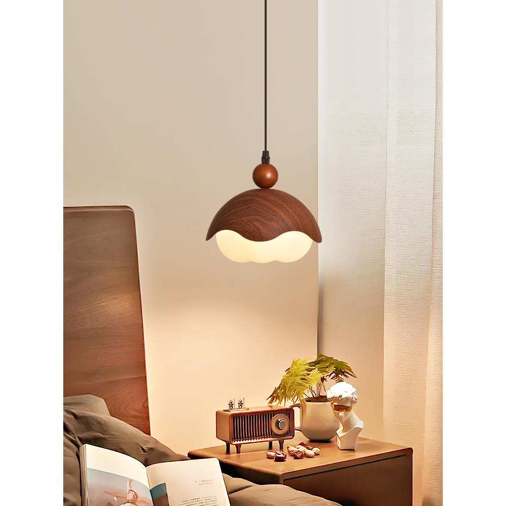 中世纪风格的卧室床边小吊灯高端覆古餐厅入口通道新的中国风单头