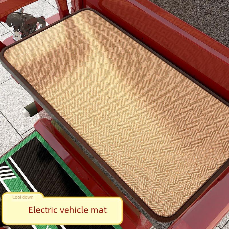 采购产品四轮电动车座垫套，坐垫座垫，夏季三轮车配件，全套座垫