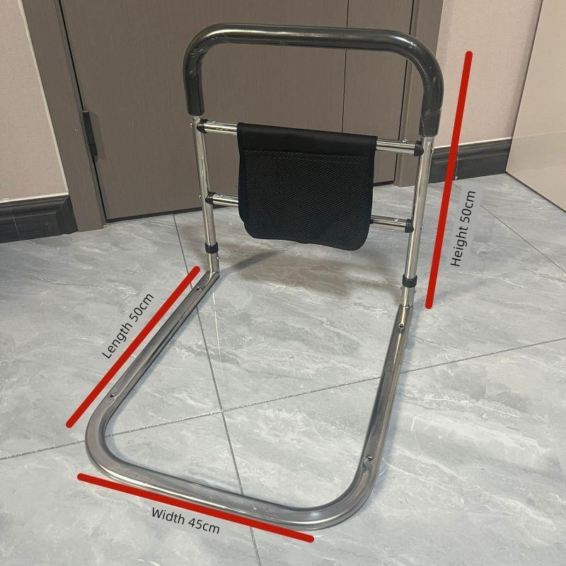 采购产品老人床边扶手，打孔站立辅助装置，老人床护栏，不锈钢唤