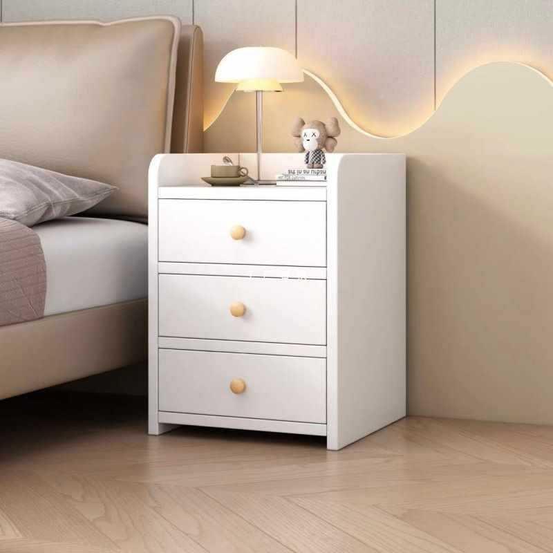 床头柜置物架室床边型小柜子储物柜仿实木简/oth迷你小收纳柜约卧