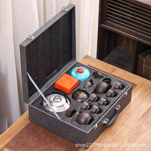 具装 便携露营泡茶喝茶6435132备带烧水炉野外煮茶 户外旅行茶套装