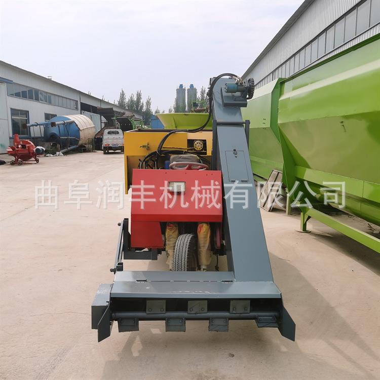 柴全液压羊圈舍铲粪车养殖社TFE四轮除粪牛机油60区马力粪便清理