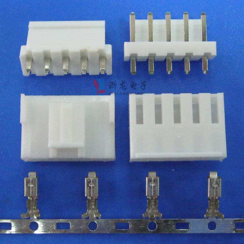 连KWU接器VH-T子3.96端V子H端磷连绕端子接线压线铜端子3000只/卷