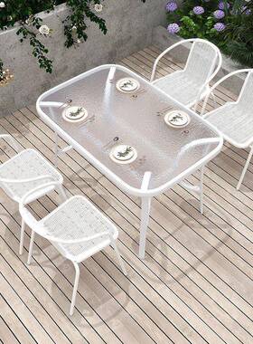 户外桌椅院阳台色10065225庭室外休闲露天摆摊防白水折防晒叠茶几