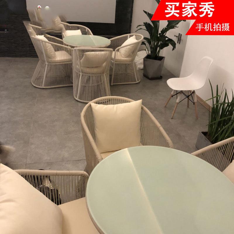 MSL-149户外藤椅编家家具庭藤院花园藤制具户外休闲藤编合桌椅组