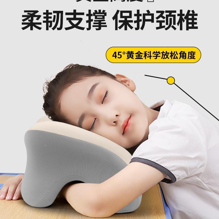 知教子梦人趴F988H87S睡枕小学生桌上儿童睡室桌午休趴趴枕觉抱枕