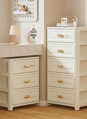 桌收纳柜用斗柜塑料下卧床室杂物储物家柜头柜客厅多功能92911抽