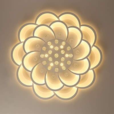 一米二简约现代2025新款大气客厅吊灯主灯水晶吸顶灯卧室大厅灯具