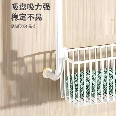 免孔多层门后置物架卧室杂收物收纳篮室挂架厨房门浴打ALGM0364上