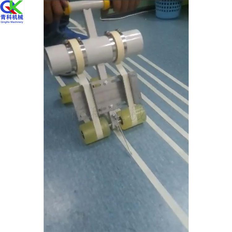 美纹纸胶带带机地997面划线贴边机直线度弧圆型线马线贴划机