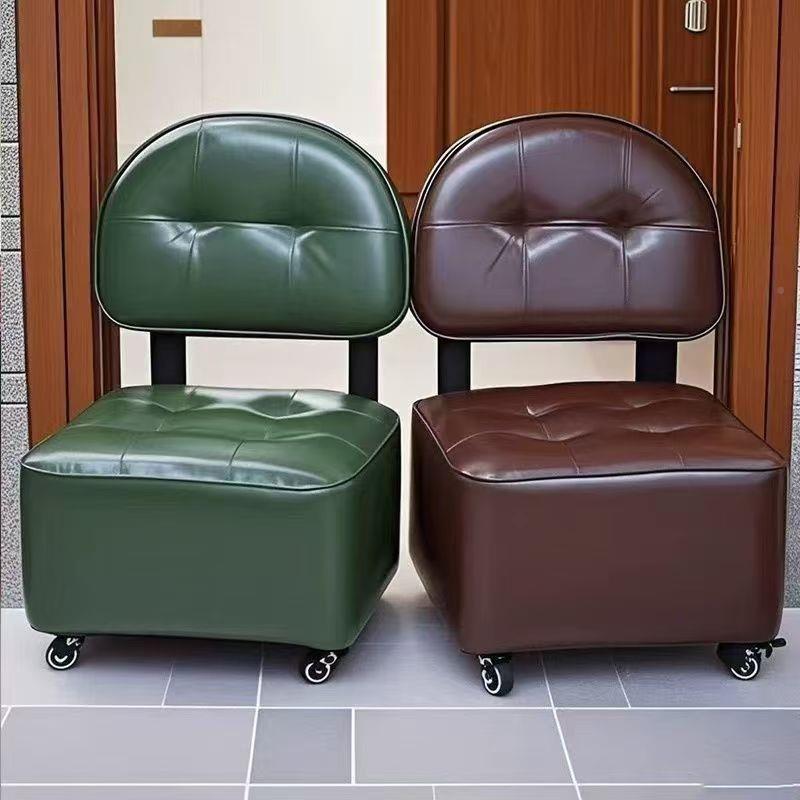 凳实木凳子靠背溜溜凳可转家用小凳子矮旋凳椅子儿104客童板厅沙