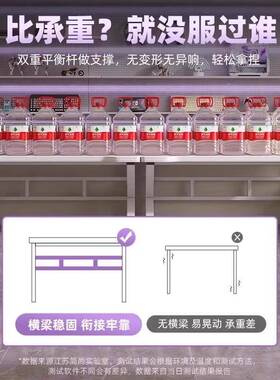 双人电作脑桌色电竞桌YMN家用公桌白工台办卧室长条并排书桌靠墙