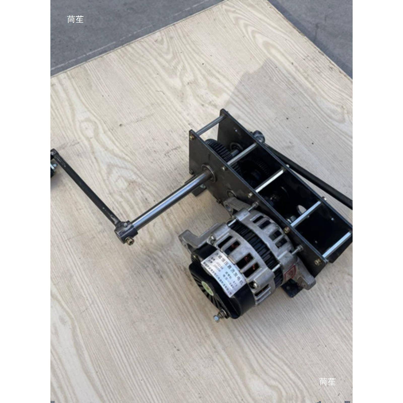 脚踏发交电机12V24V200W永220v800瓦手0摇流磁14伏2000无刷直流电