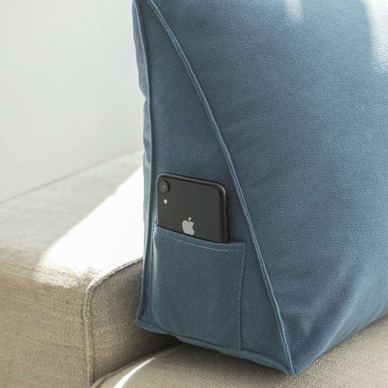 沙靠枕A靠方垫大靠背客厅床头长发形窗靠背垫大号抱枕飘腰枕腰垫