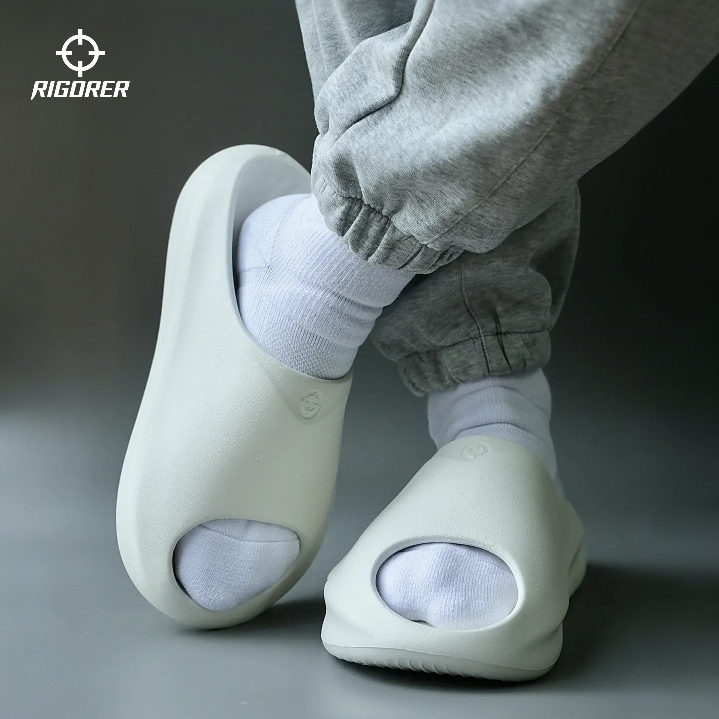 准者小鲨鱼拖鞋男春夏季新款防滑EVA户外休闲凉拖沙滩鞋运动鞋女