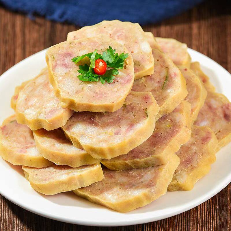 樊响扦子徐州大席菜特产丰县猪肉焖子卷煎芊子千子肉蛋卷火锅特产